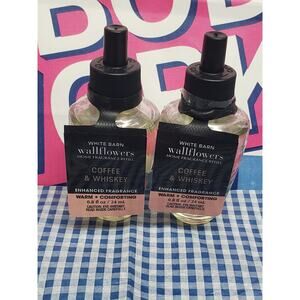 BBW Coffee & Whiskey Enhanced WARM & COMFORTING Wallflower Fragrance Refill